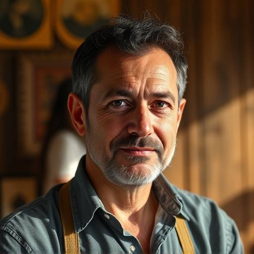 Foto de Ricardo Almeida, fundador da Artesanal Móveis.